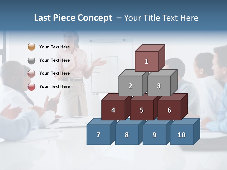 Eight Morning Time PowerPoint Template