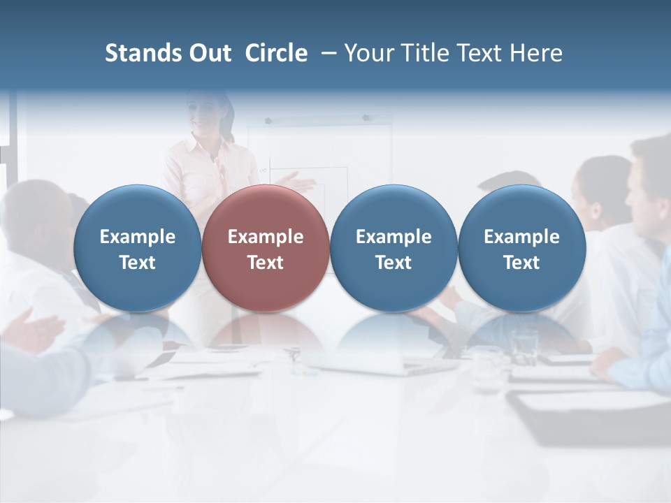 Eight Morning Time PowerPoint Template