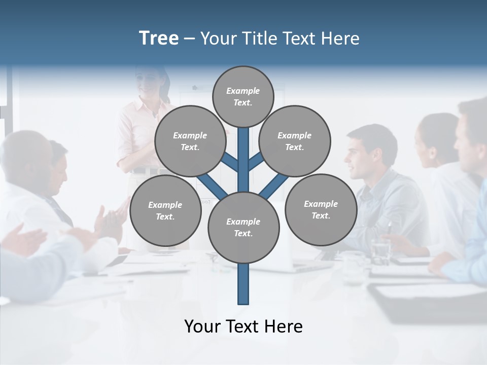 Eight Morning Time PowerPoint Template