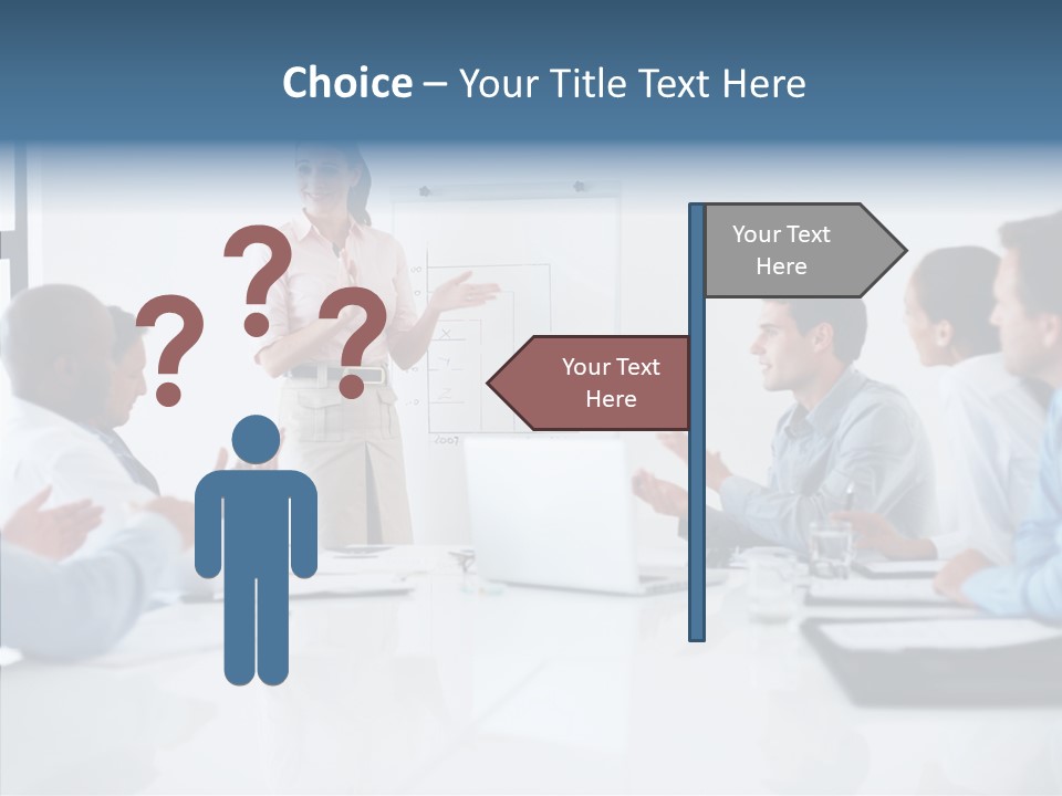 Eight Morning Time PowerPoint Template