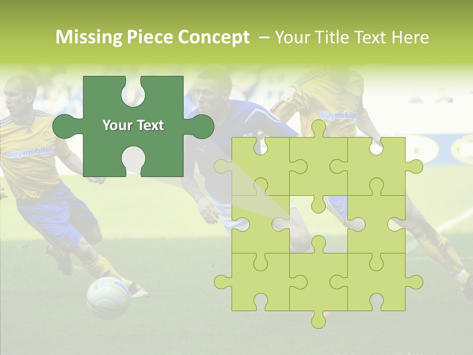 Bluebirds Craig Bellamy English PowerPoint Template