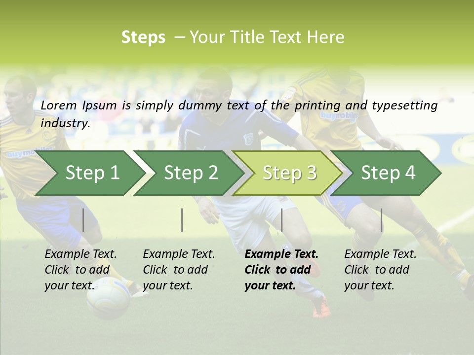 Bluebirds Craig Bellamy English PowerPoint Template