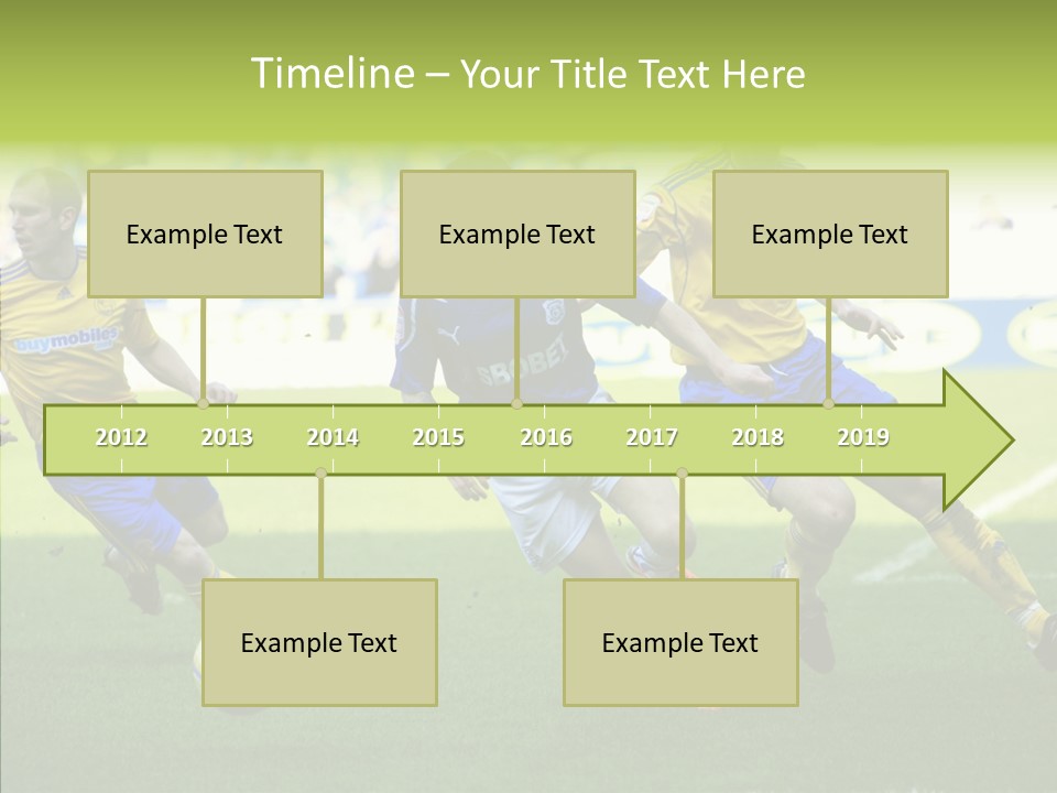 Bluebirds Craig Bellamy English PowerPoint Template