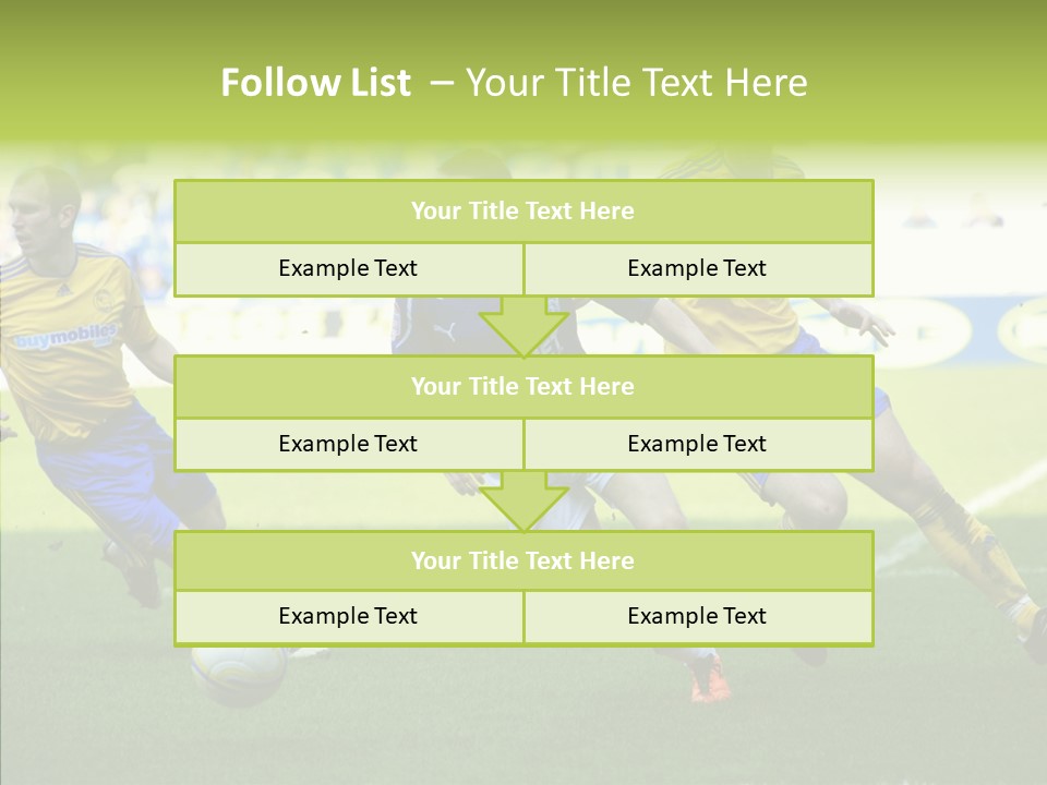 Bluebirds Craig Bellamy English PowerPoint Template