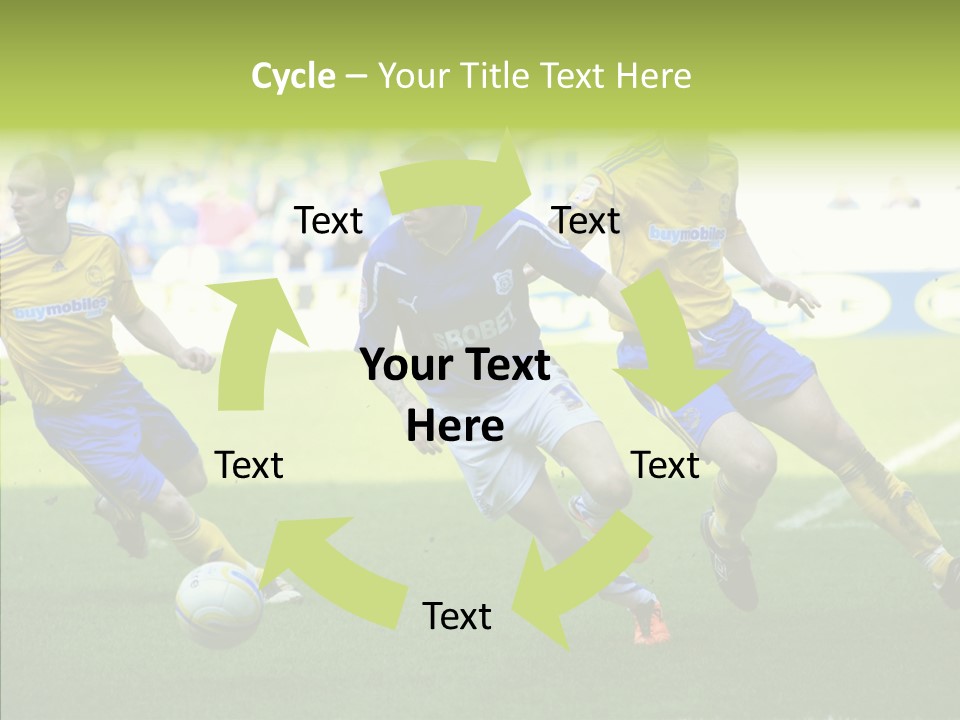 Bluebirds Craig Bellamy English PowerPoint Template