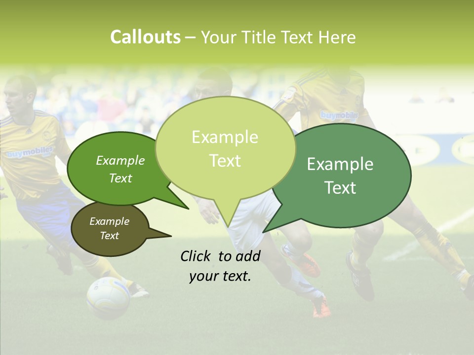 Bluebirds Craig Bellamy English PowerPoint Template