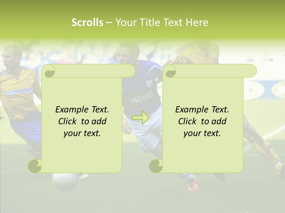 Bluebirds Craig Bellamy English PowerPoint Template