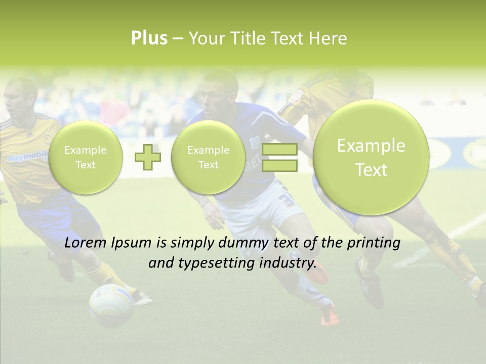 Bluebirds Craig Bellamy English PowerPoint Template
