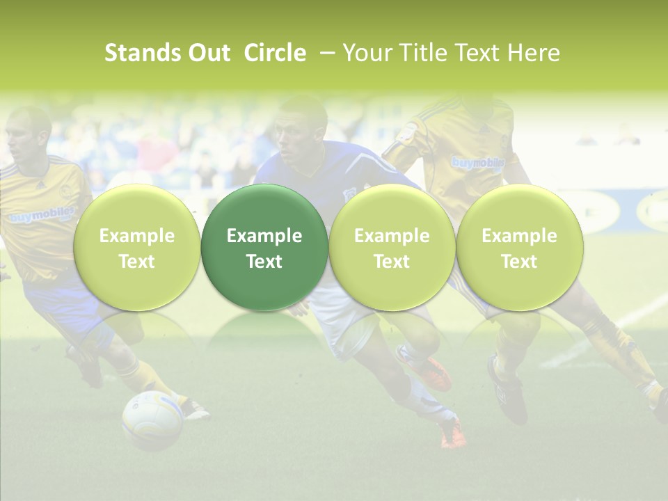 Bluebirds Craig Bellamy English PowerPoint Template