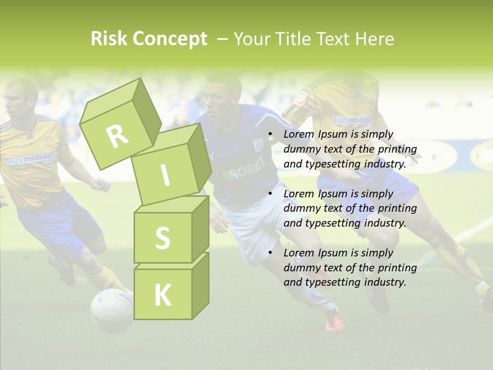 Bluebirds Craig Bellamy English PowerPoint Template