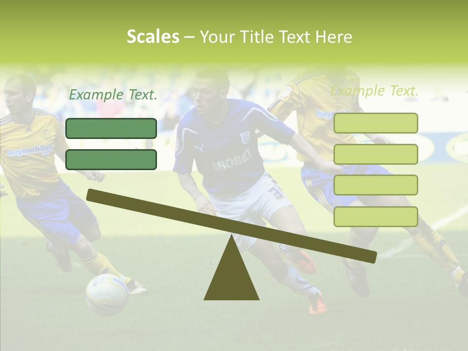 Bluebirds Craig Bellamy English PowerPoint Template