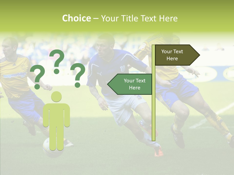 Bluebirds Craig Bellamy English PowerPoint Template