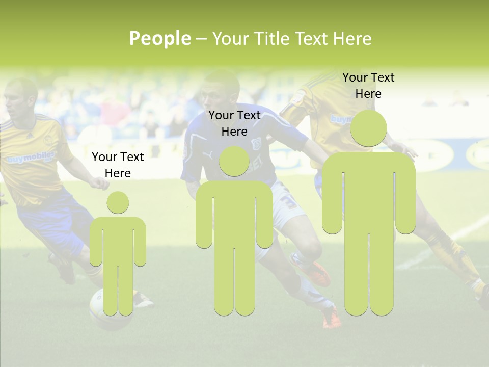 Bluebirds Craig Bellamy English PowerPoint Template