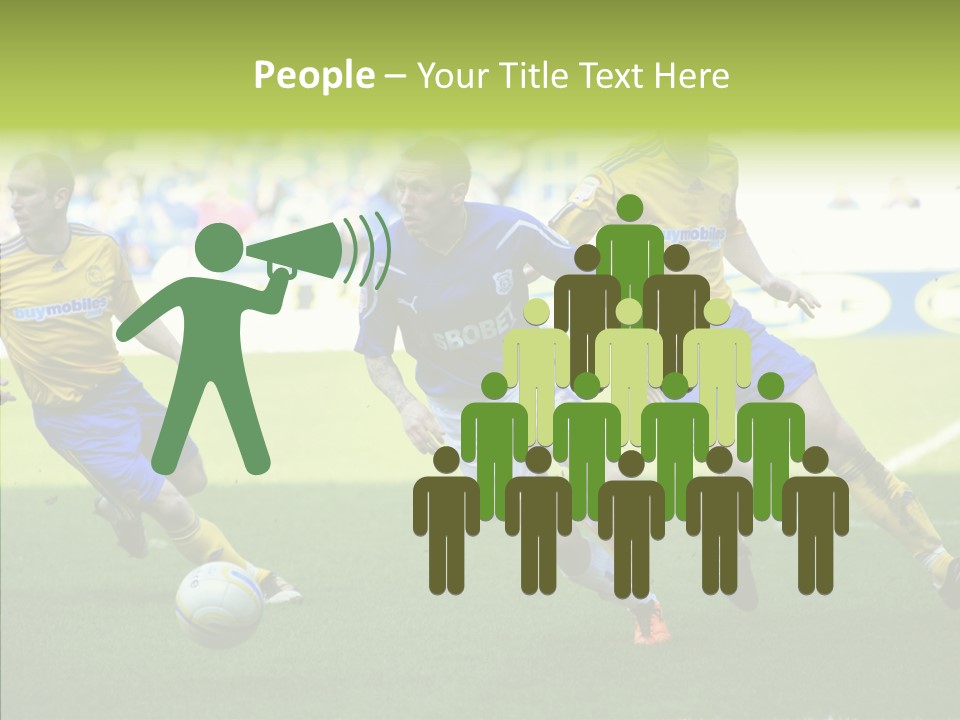 Bluebirds Craig Bellamy English PowerPoint Template