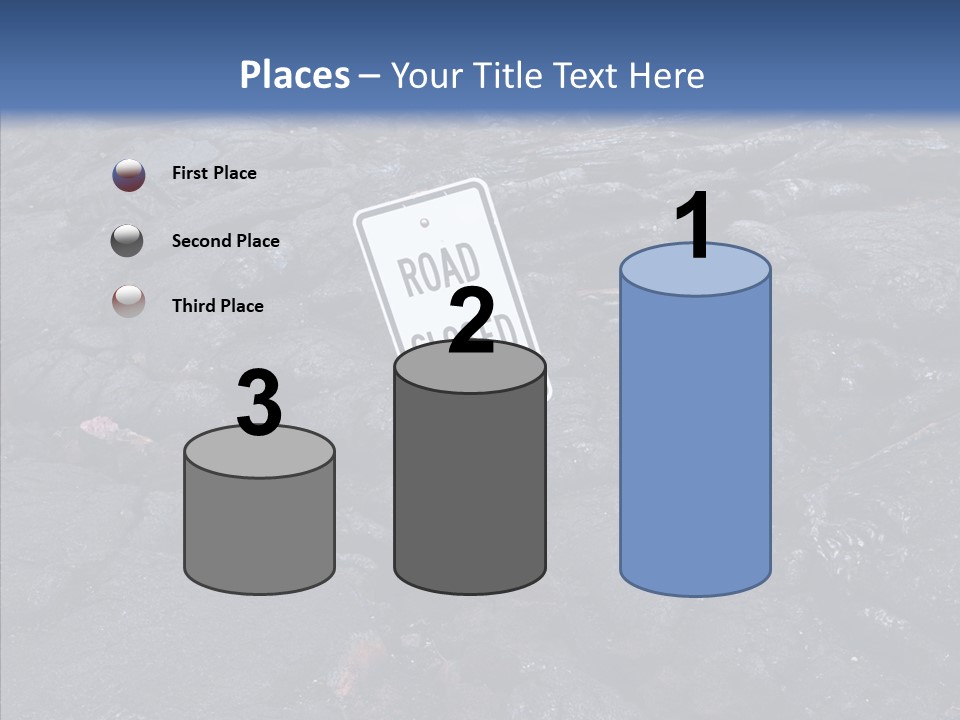 Barren Canvas Texture PowerPoint Template