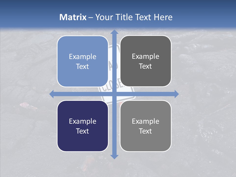 Barren Canvas Texture PowerPoint Template