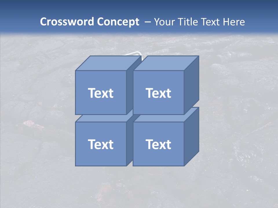 Barren Canvas Texture PowerPoint Template