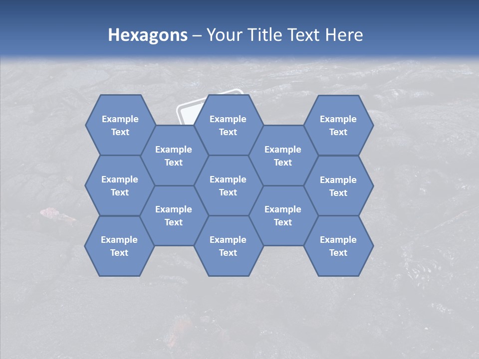 Barren Canvas Texture PowerPoint Template
