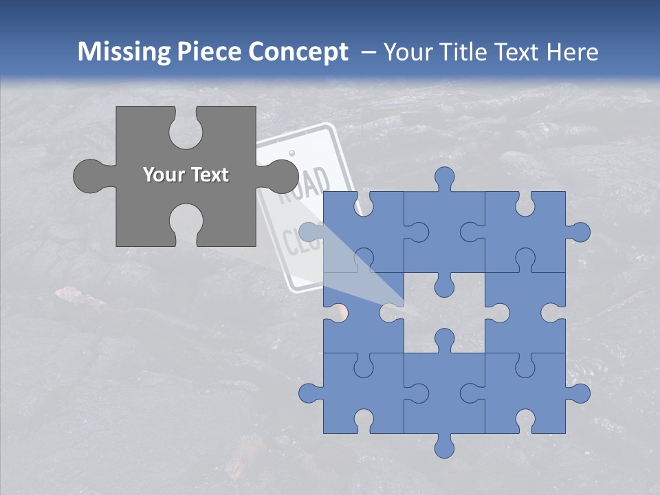 Barren Canvas Texture PowerPoint Template