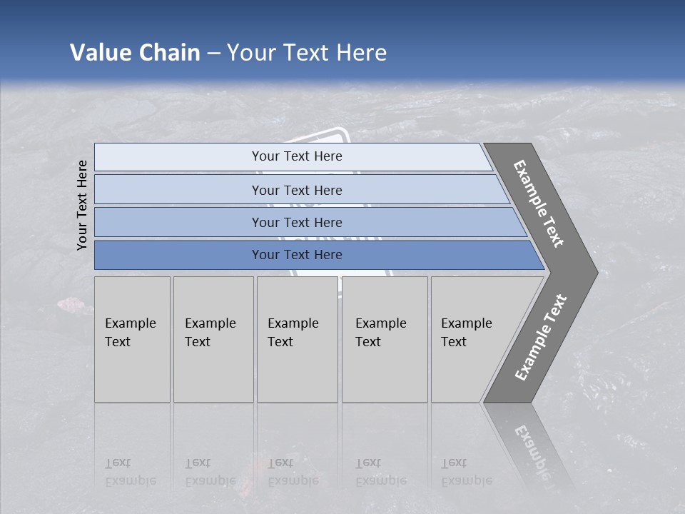 Barren Canvas Texture PowerPoint Template