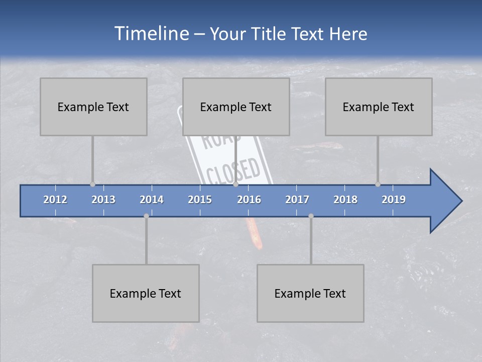Barren Canvas Texture PowerPoint Template