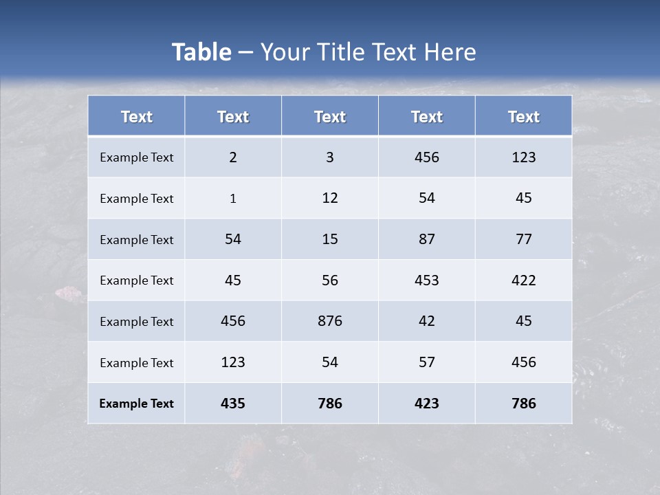 Barren Canvas Texture PowerPoint Template