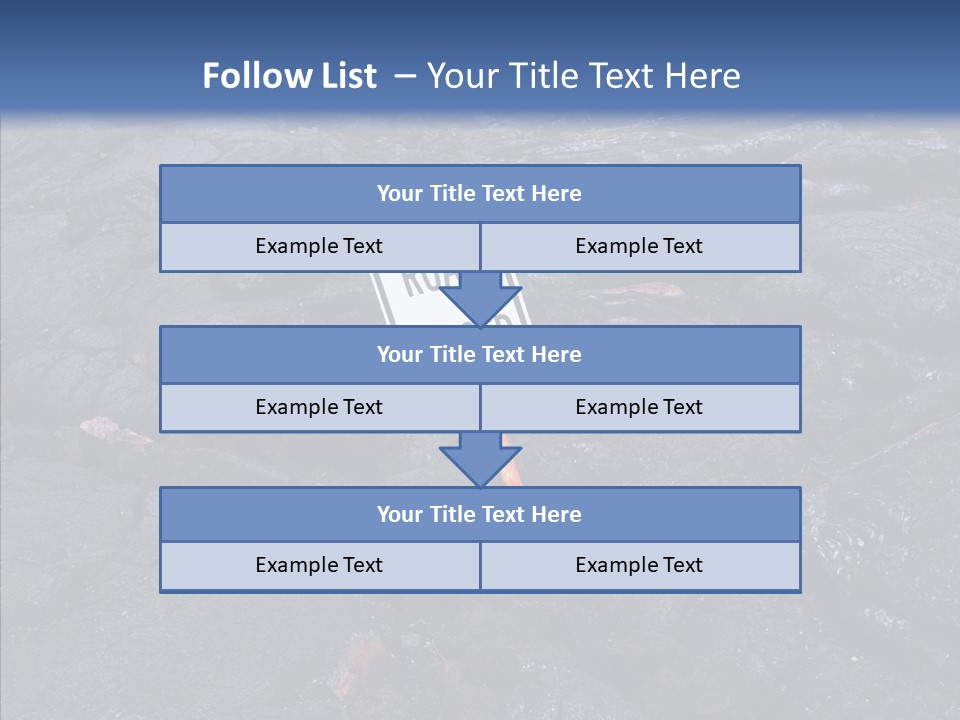 Barren Canvas Texture PowerPoint Template