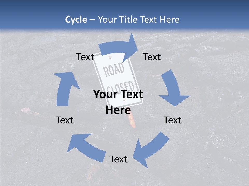 Barren Canvas Texture PowerPoint Template