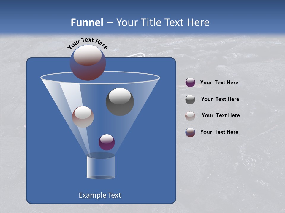 Barren Canvas Texture PowerPoint Template