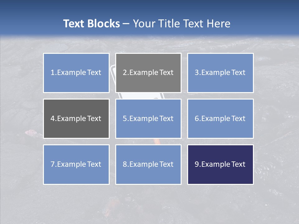 Barren Canvas Texture PowerPoint Template