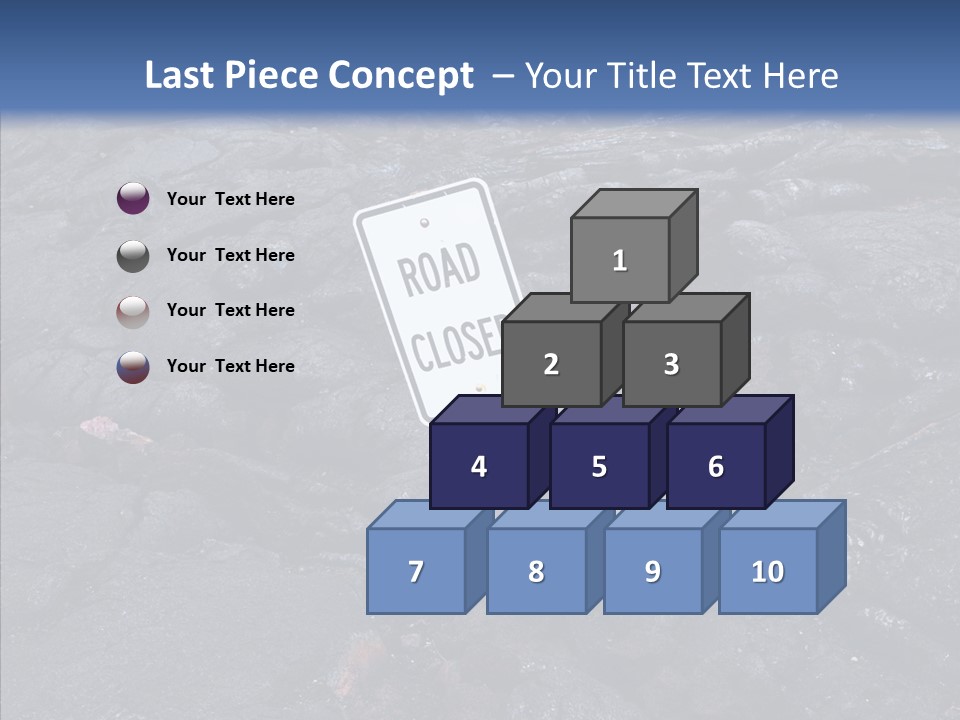 Barren Canvas Texture PowerPoint Template