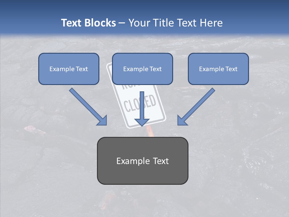 Barren Canvas Texture PowerPoint Template