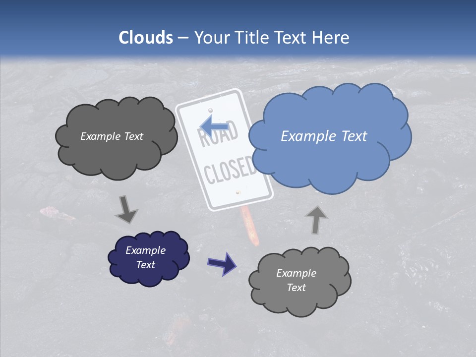 Barren Canvas Texture PowerPoint Template
