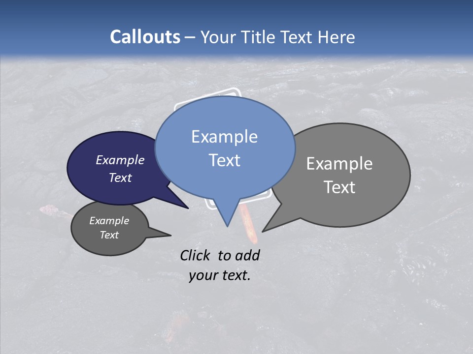 Barren Canvas Texture PowerPoint Template