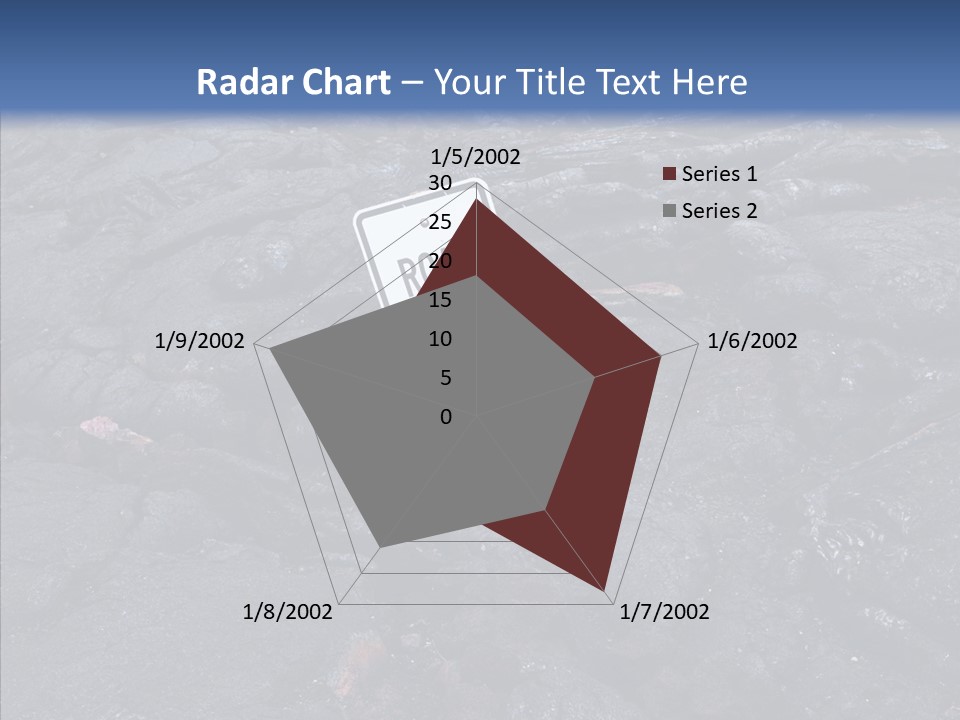 Barren Canvas Texture PowerPoint Template