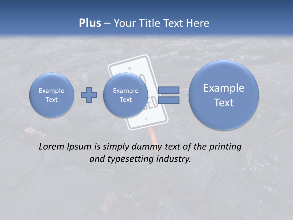 Barren Canvas Texture PowerPoint Template