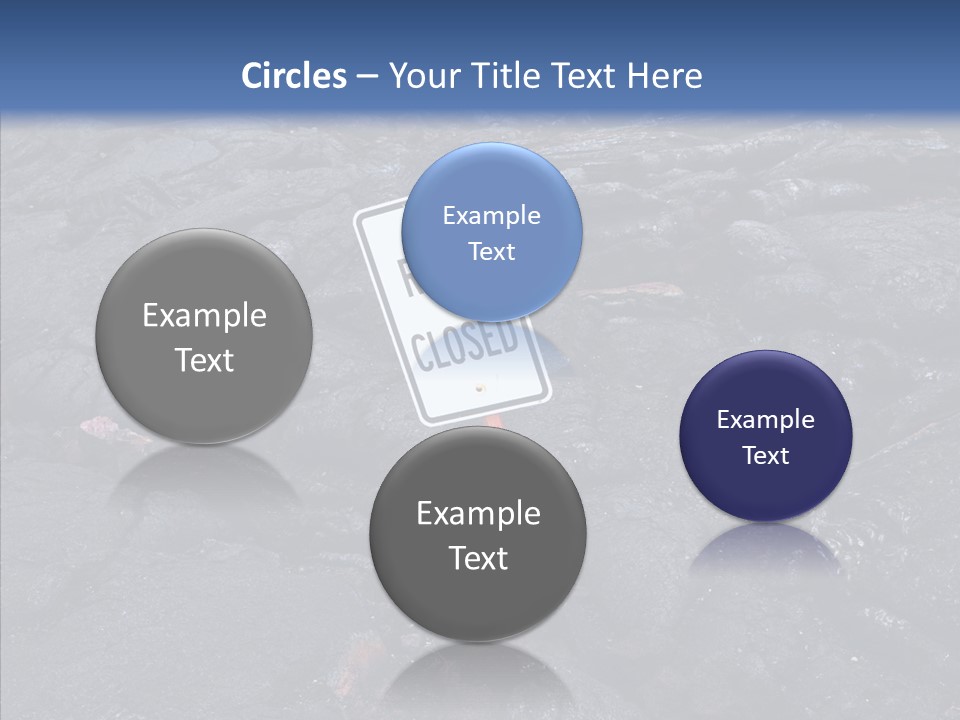 Barren Canvas Texture PowerPoint Template
