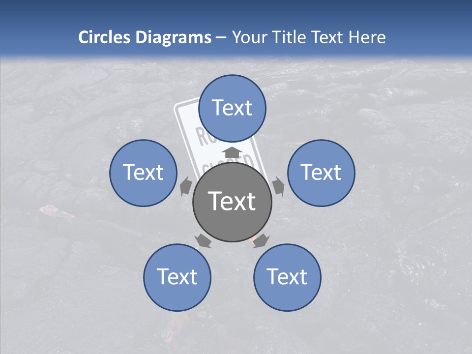 Barren Canvas Texture PowerPoint Template