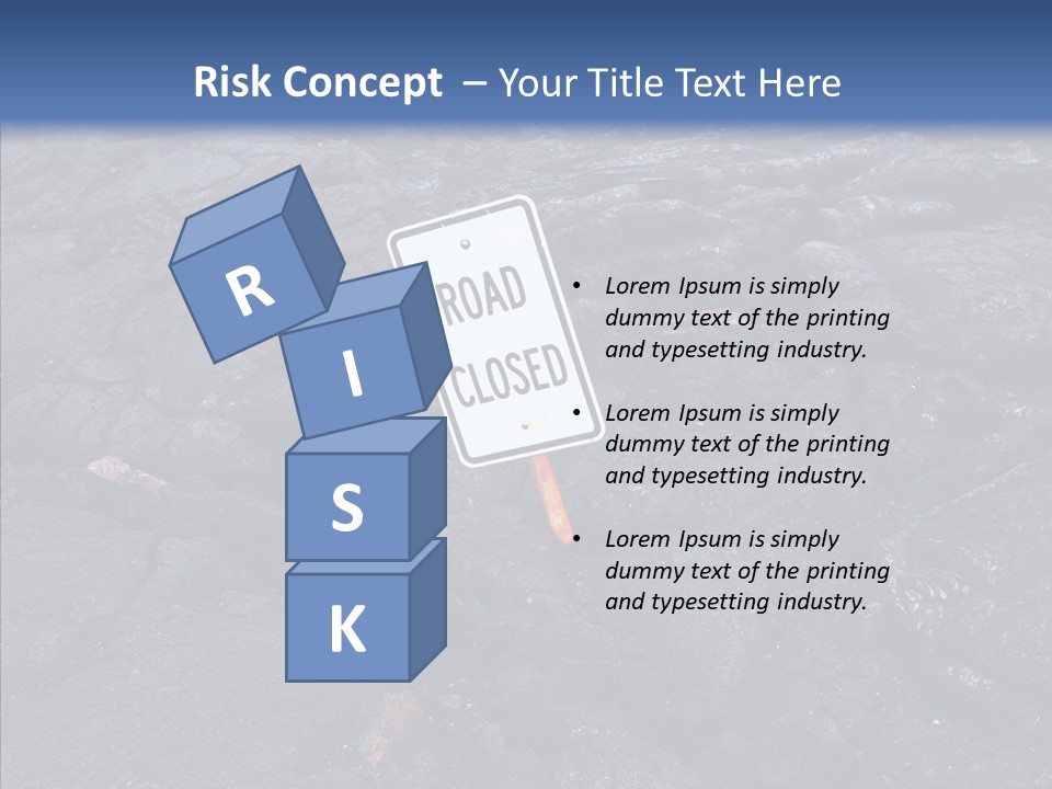 Barren Canvas Texture PowerPoint Template