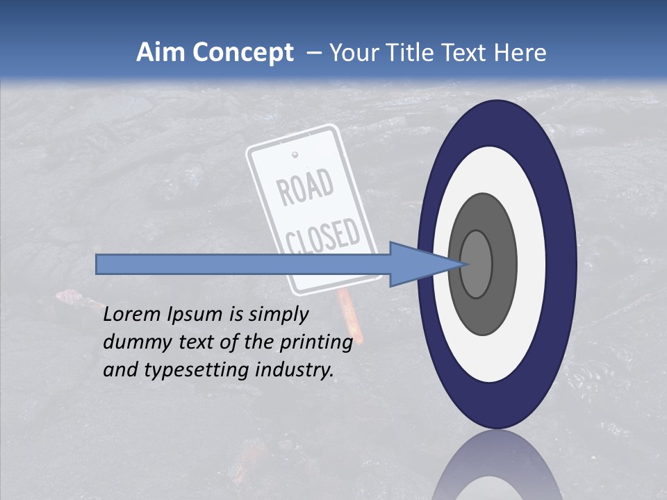 Barren Canvas Texture PowerPoint Template