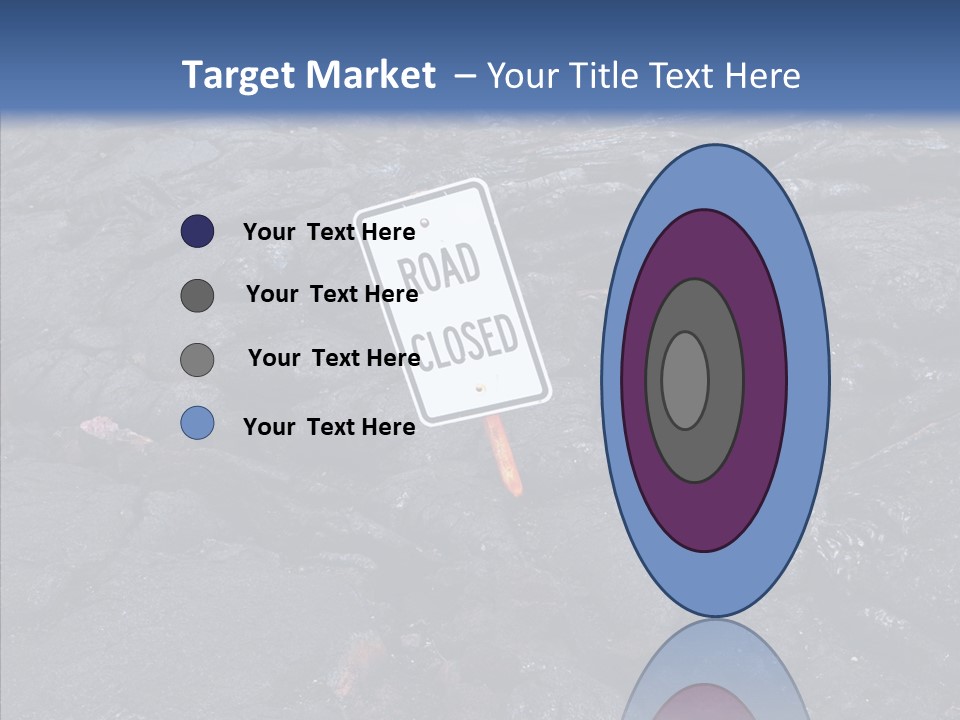 Barren Canvas Texture PowerPoint Template