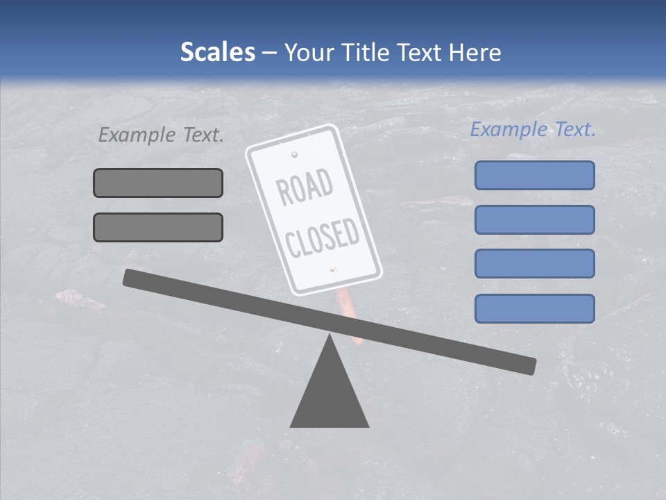 Barren Canvas Texture PowerPoint Template