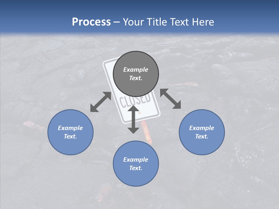 Barren Canvas Texture PowerPoint Template