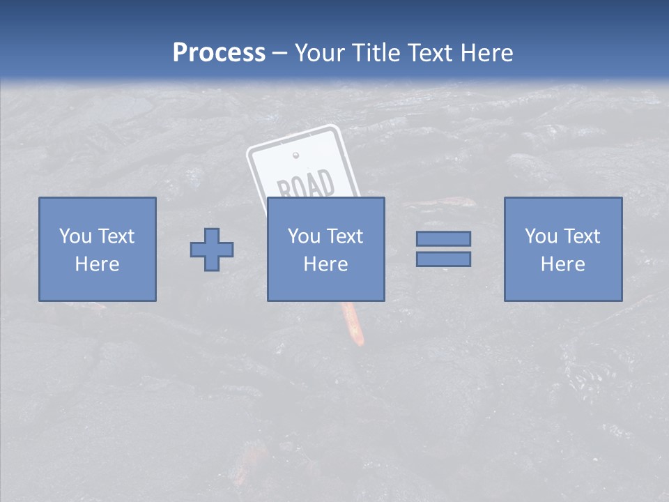 Barren Canvas Texture PowerPoint Template