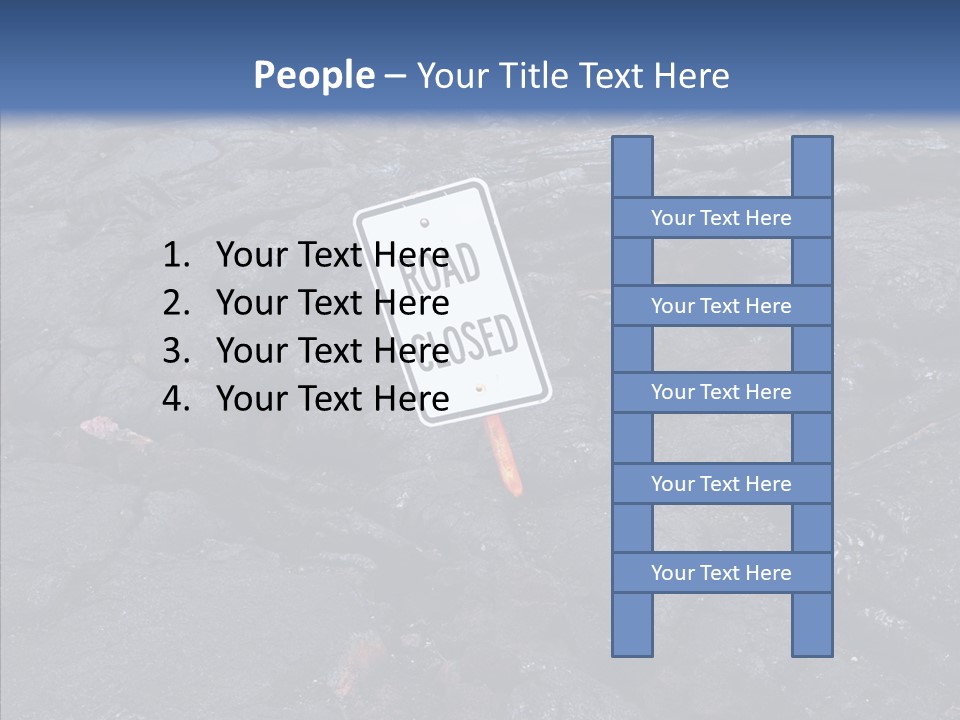 Barren Canvas Texture PowerPoint Template