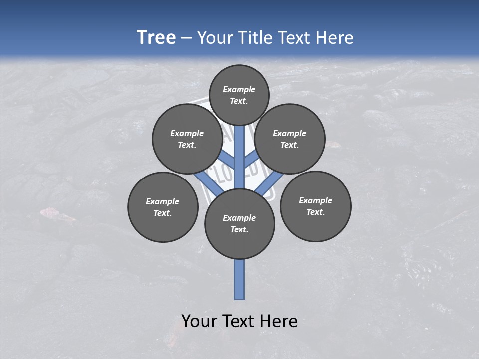 Barren Canvas Texture PowerPoint Template