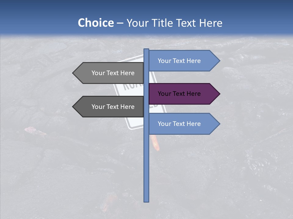 Barren Canvas Texture PowerPoint Template