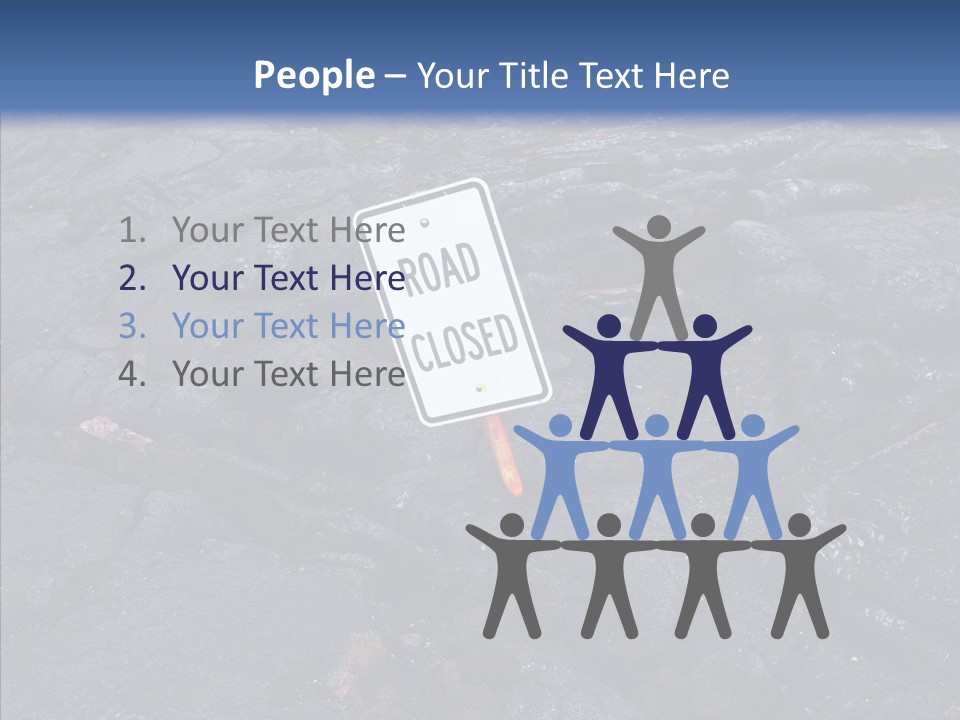 Barren Canvas Texture PowerPoint Template