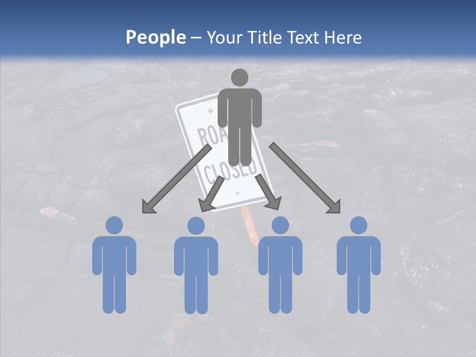 Barren Canvas Texture PowerPoint Template