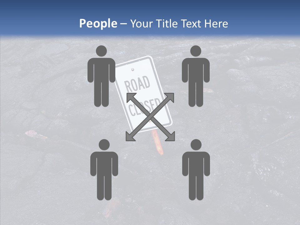 Barren Canvas Texture PowerPoint Template